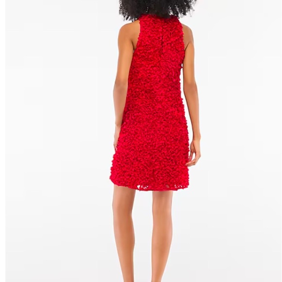 CLOSET CLOSING J Crew FACTORY Mini Rosette Dress NWT - Picture 2 of 9